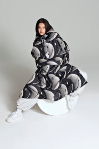 Rainkiss Poncho Half Moon Smiley