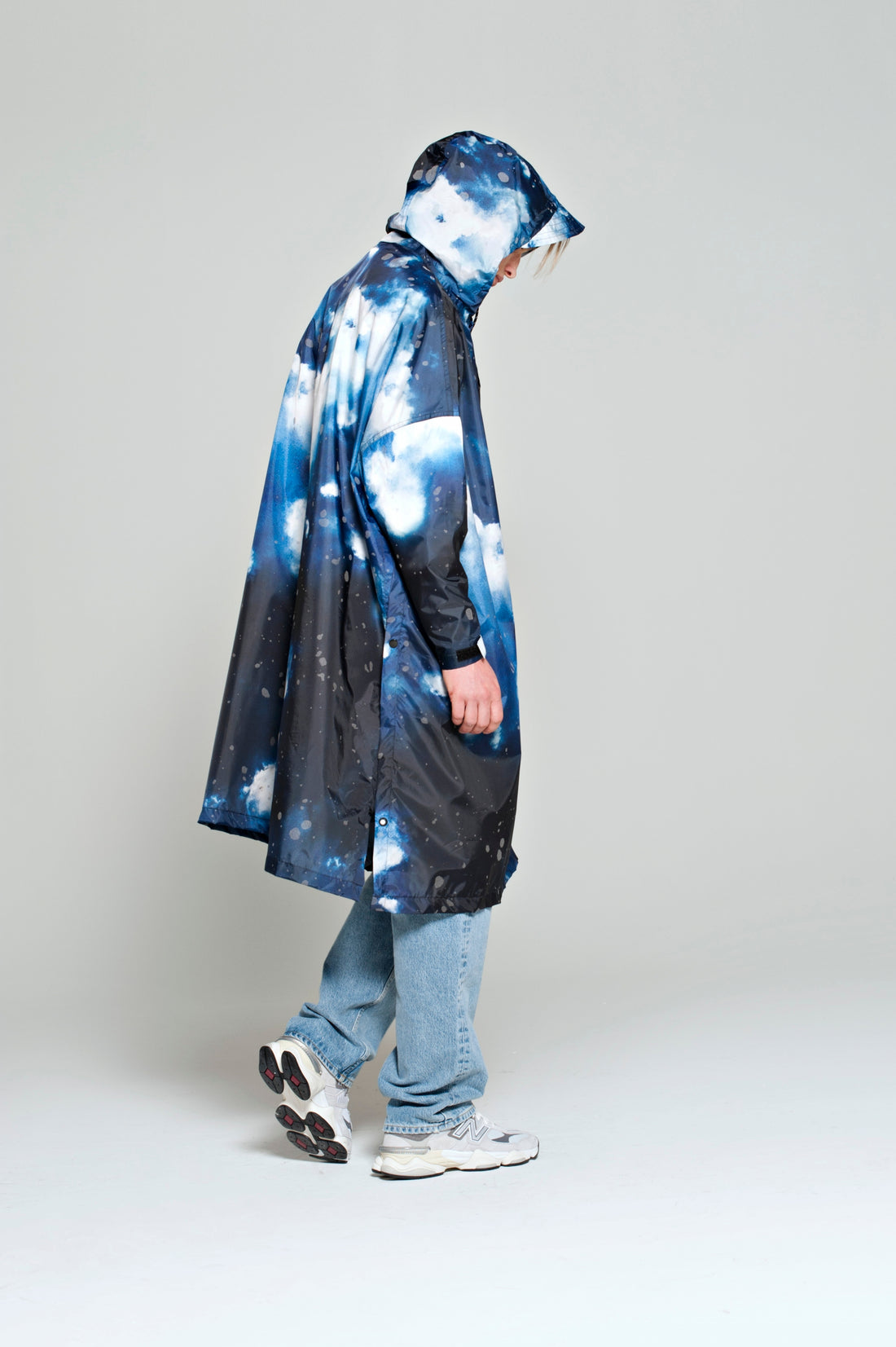 Rainkiss Poncho Starry Night